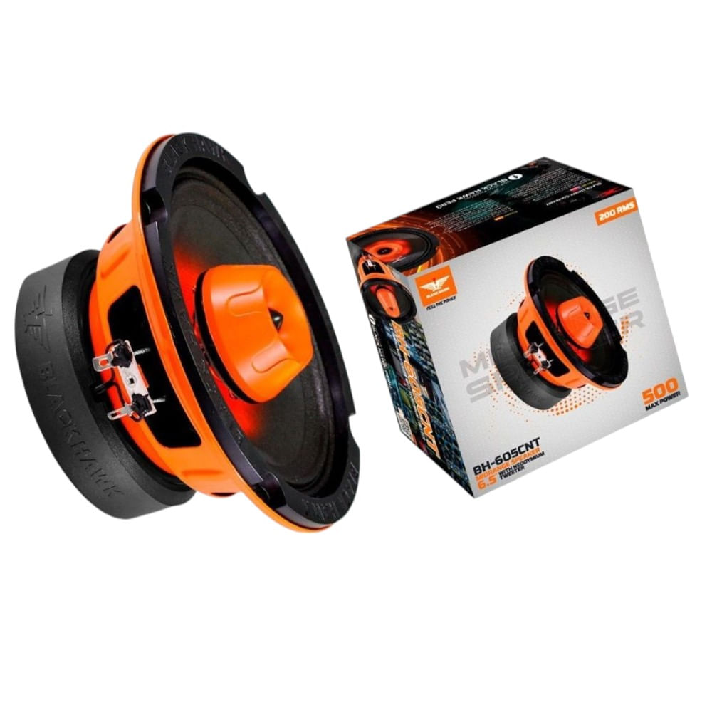 Parlante Medio Rango con Tweeter Incluido y luz led 65 Pulgadas 500W