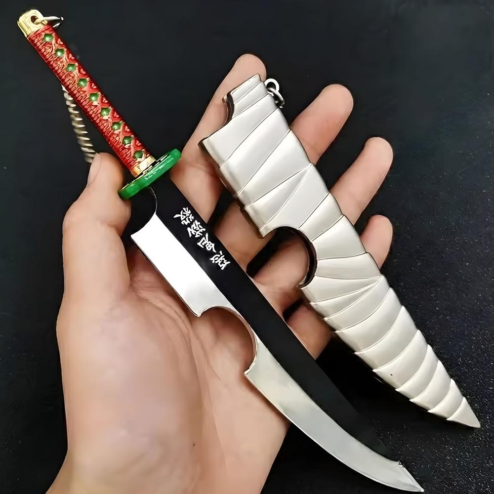 Espada Katana Demon Slayer Uzui Adorno Decoración con Base Espada Katana Demon Slayer Uzui Adorno Decoración con Base