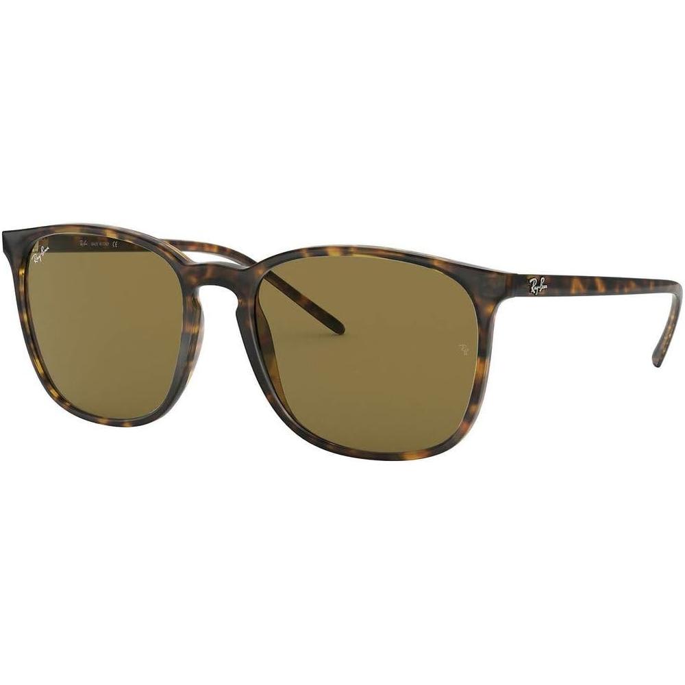 Ray-Ban RB4387 Evolve Gafas de sol cuadradas fotocromáticas | Light Havana / Dark Brown