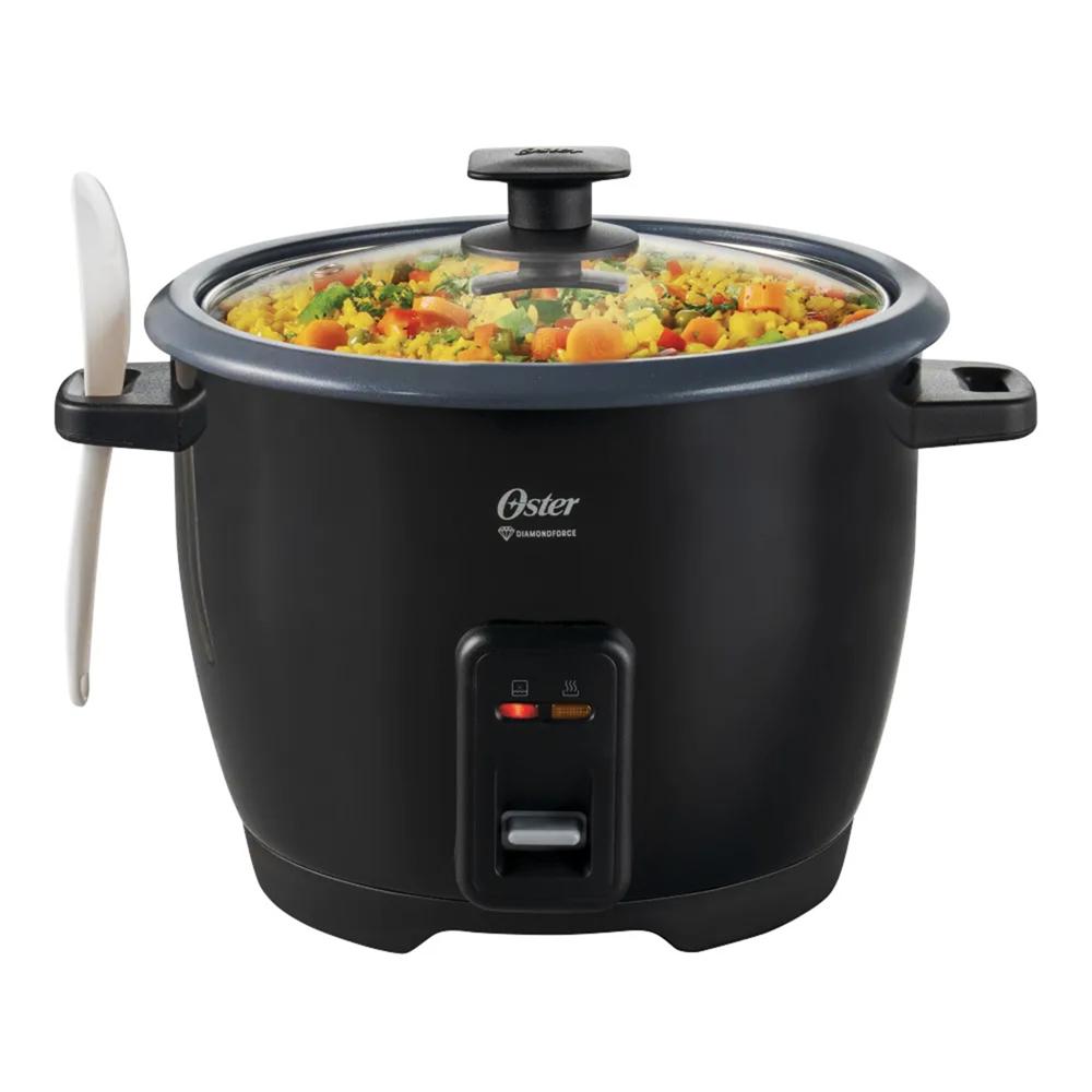 Olla Arrocera Oster 1.8l Antiadherente Diamondforce 10 Tazas Negra Olla Arrocera Oster 1.8l Antiadherente Diamondforce 10 Tazas Negra