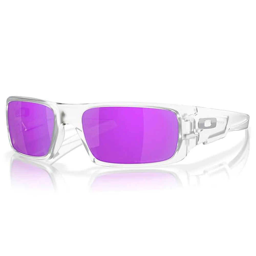 Lentes de Sol Oakley Crankshaft Polarized Matte Clear Violet Iridium
