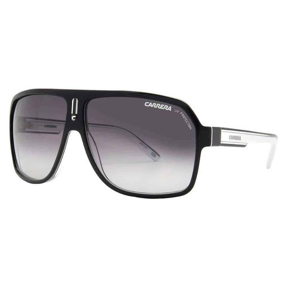 Lentes de Sol Carrera 27XSZ62 Black Crystal White Grey Lentes de Sol Carrera 27XSZ62 Black Crystal White Grey