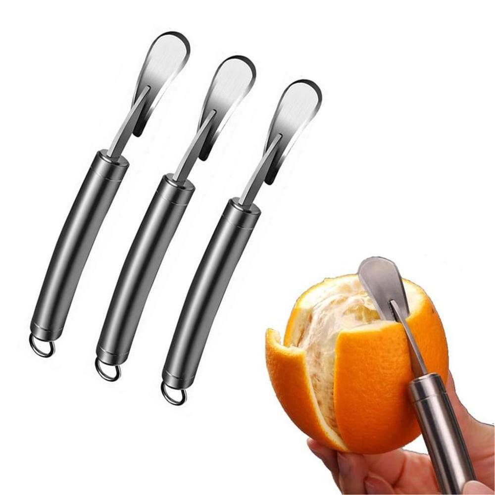 PACK X3 PELADOR DE NARANJA 18CM ACERO INOXIDABLE 304