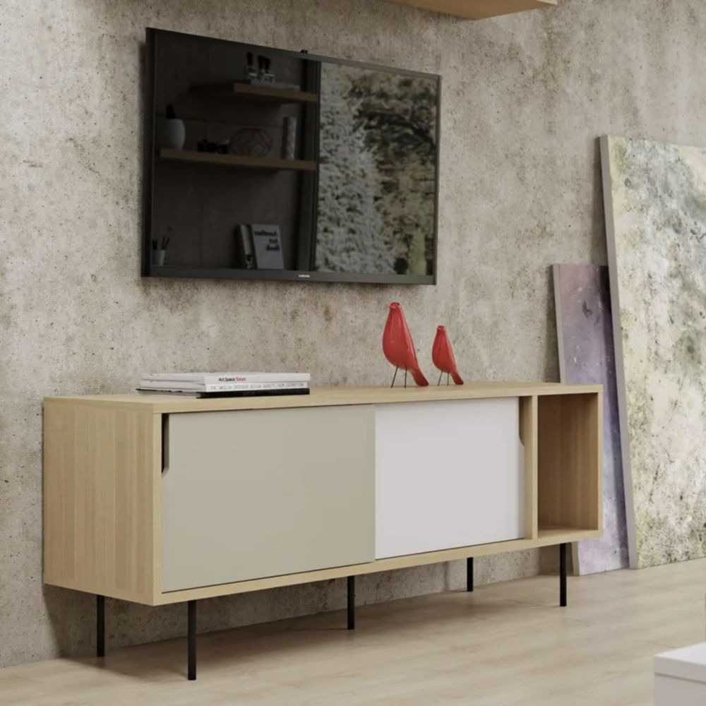 Aparador Moderno Levandowski Multicolor TU MESITA Aparador Moderno Levandowski Multicolor TU MESITA