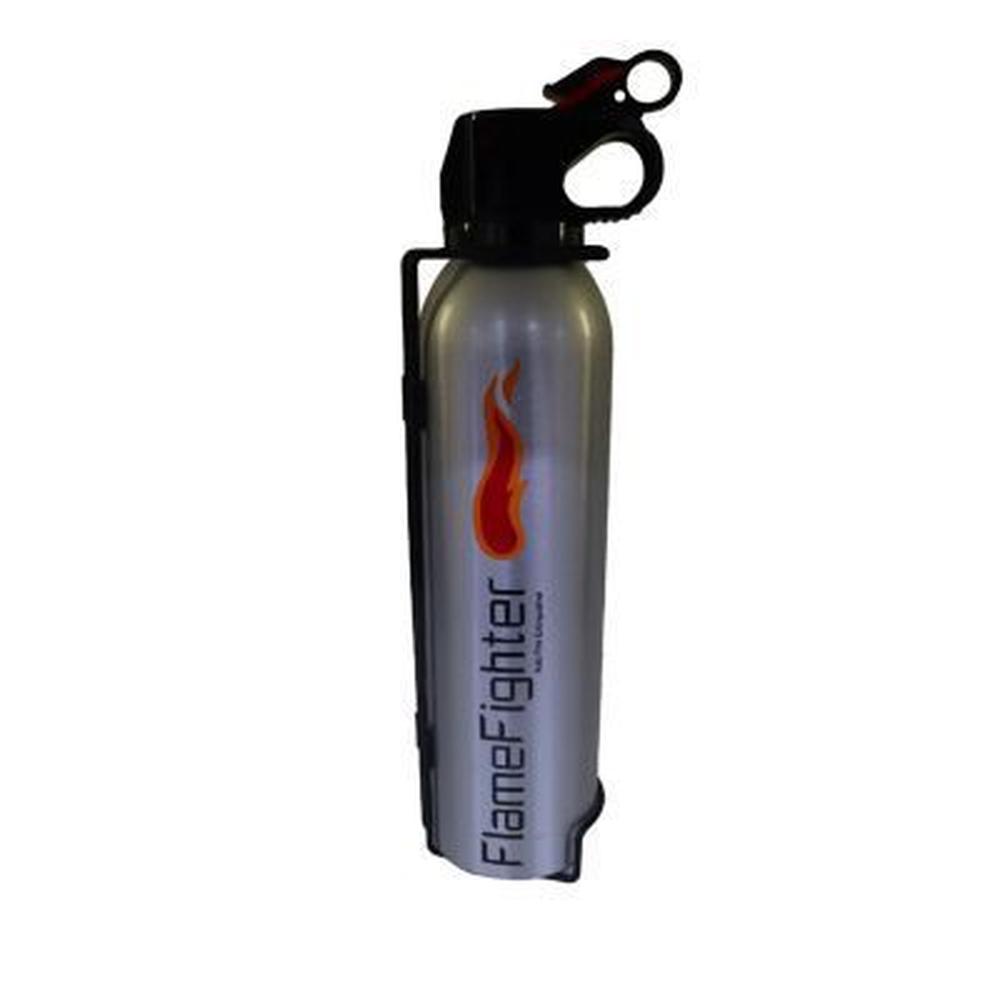 Extintor Deportivo para Carro PQS 0.5kg brackets Silver gris