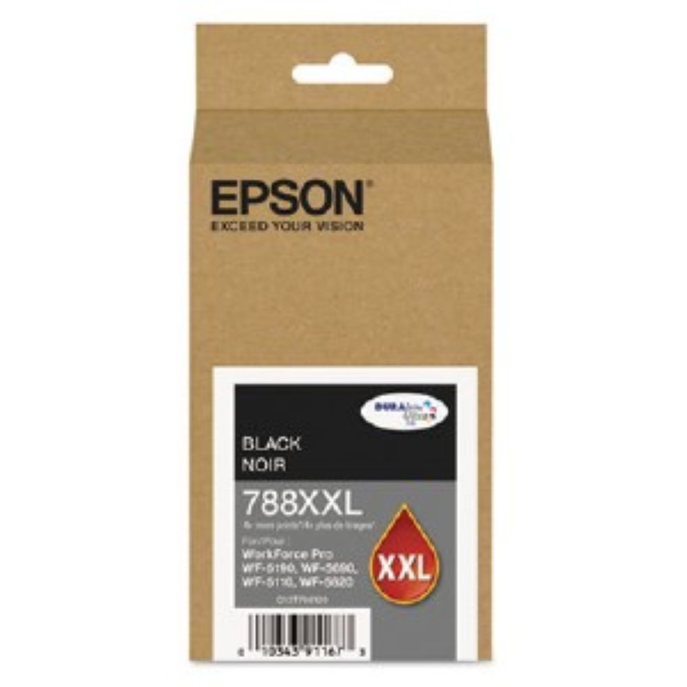 Cartucho de Tinta Negro Extra Alta Capacidad Epson 788XXL