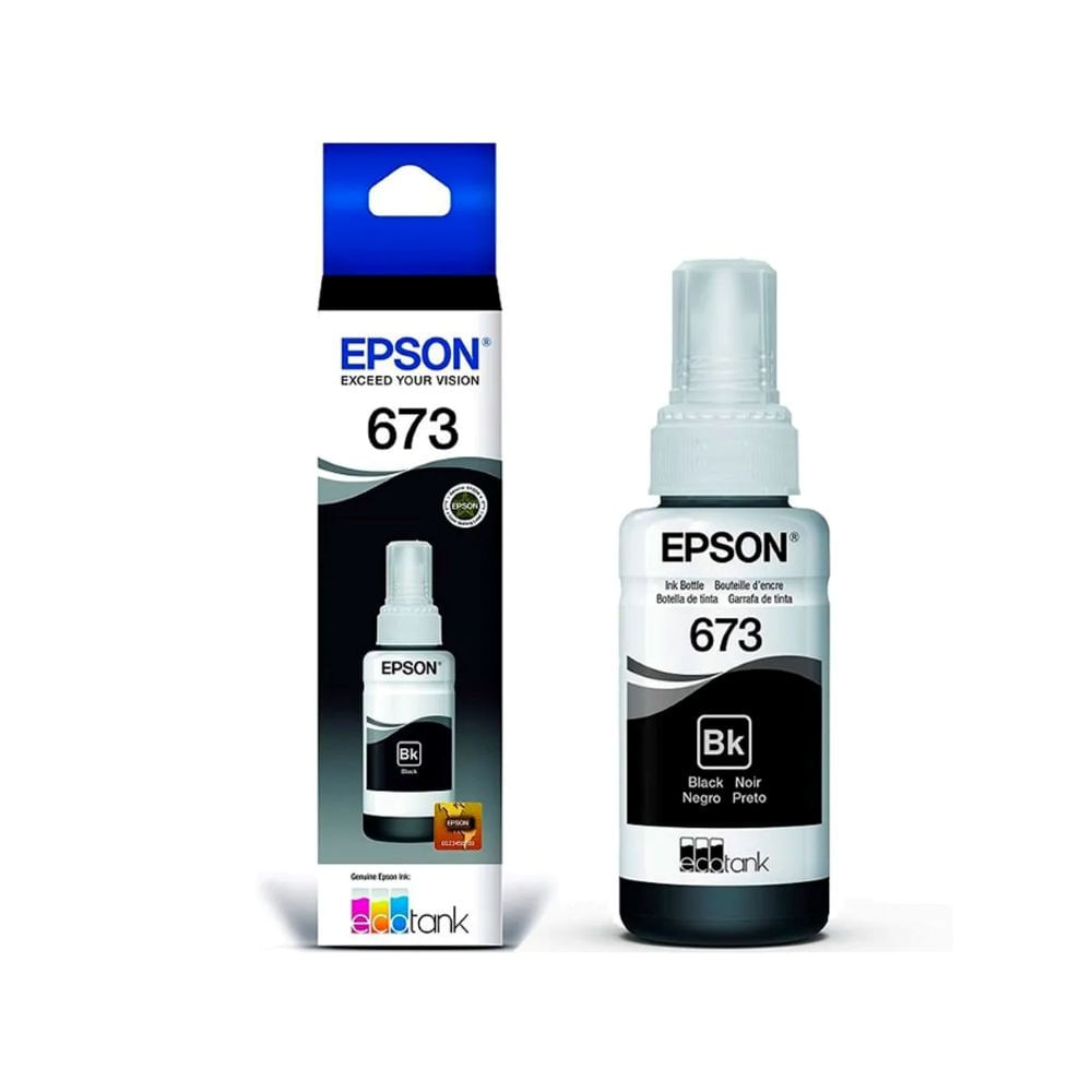 BOTELLA EPSON T673120-AL NEGRO L800