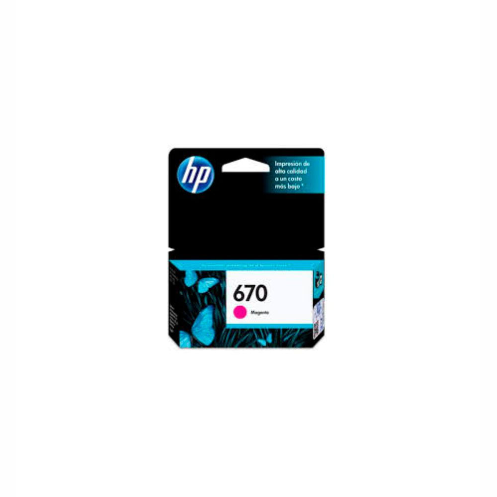 TINTA HP CZ115AL (670) MAGENTA (300 PAG)