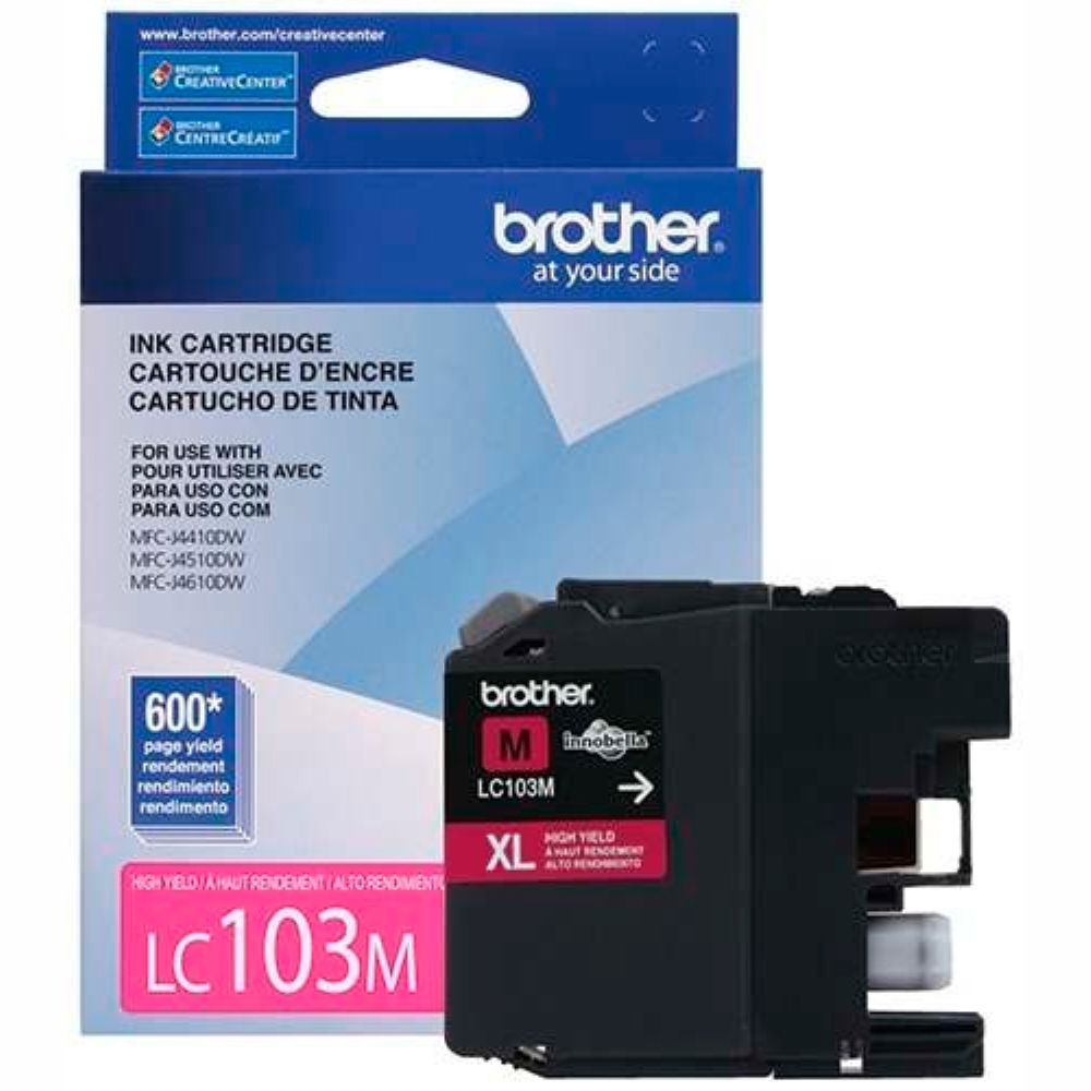 TINTA BROTHER LC103M MAGENTA MFC-J4510DW 600 PAG