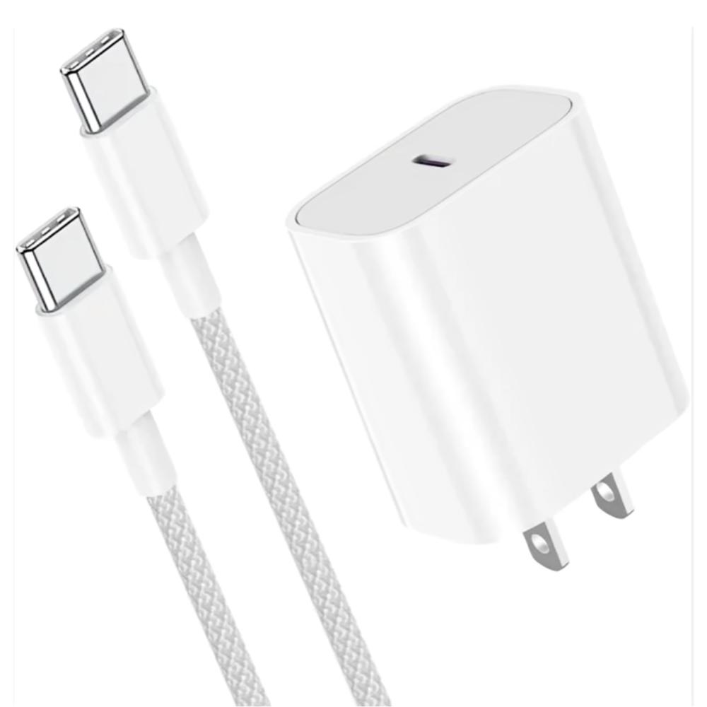 Cargador Compatible para IPhone 15 y 16 Carga Rápida