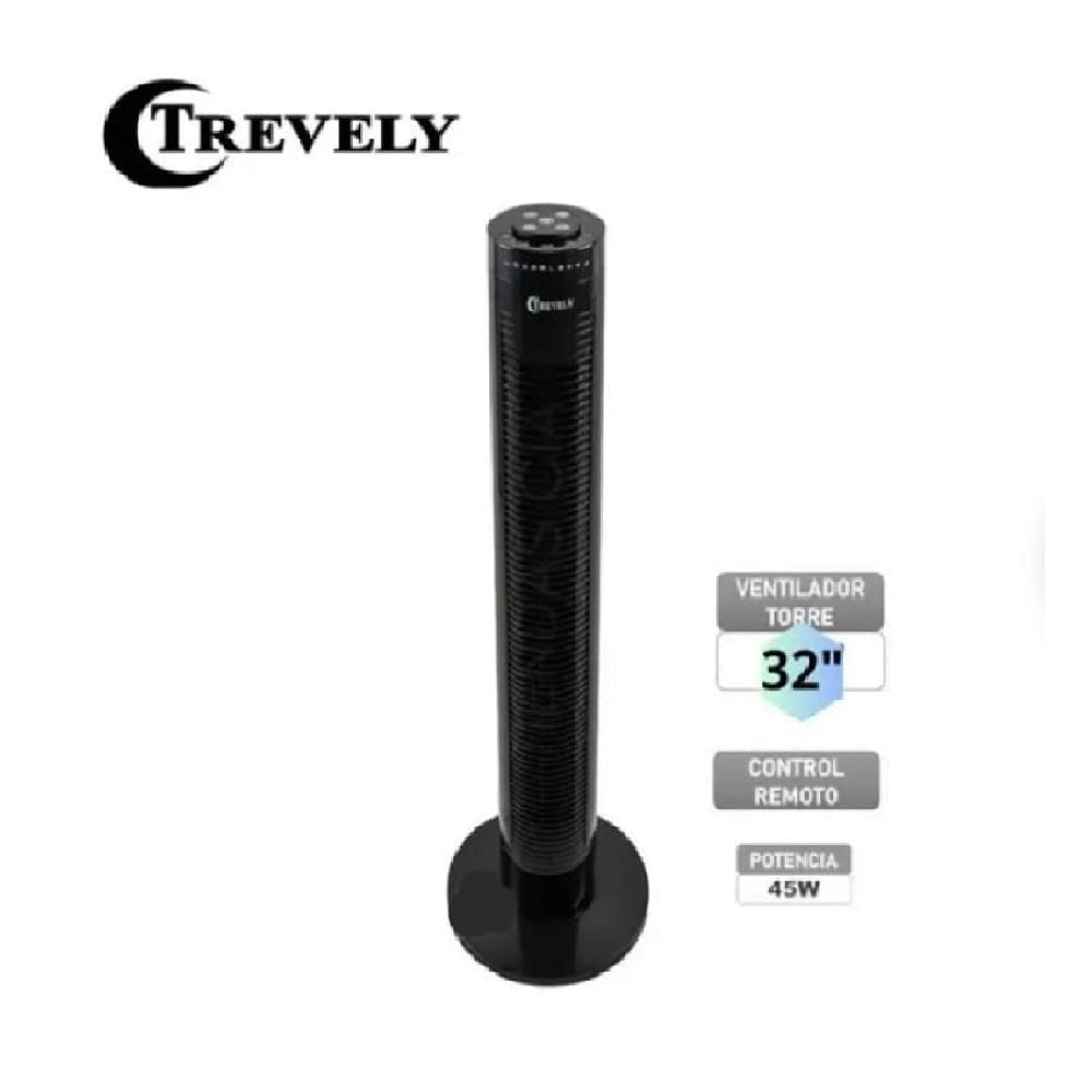 Ventilador torre Trevely VT-145 Negro - 45W