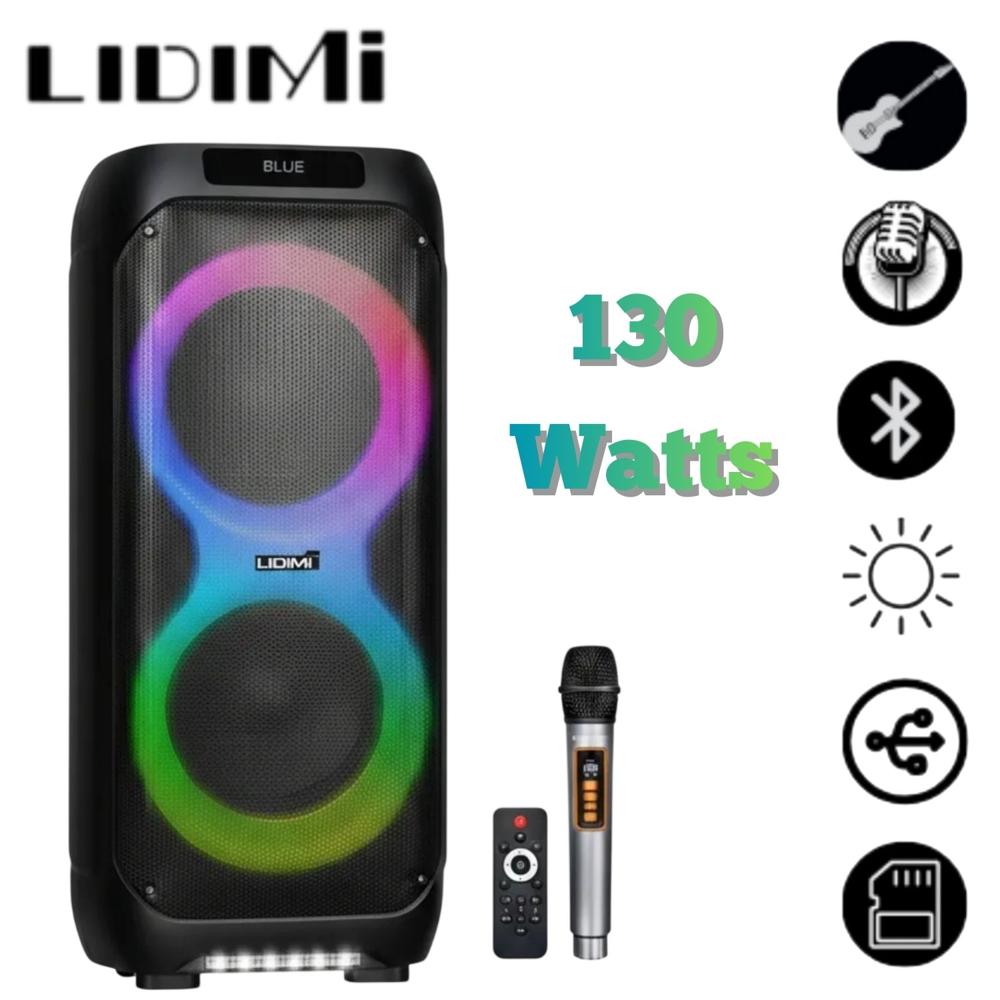 Torre de Sonido Portátil Lidimi LD S981AC USB BT 130W RMS Micrófono