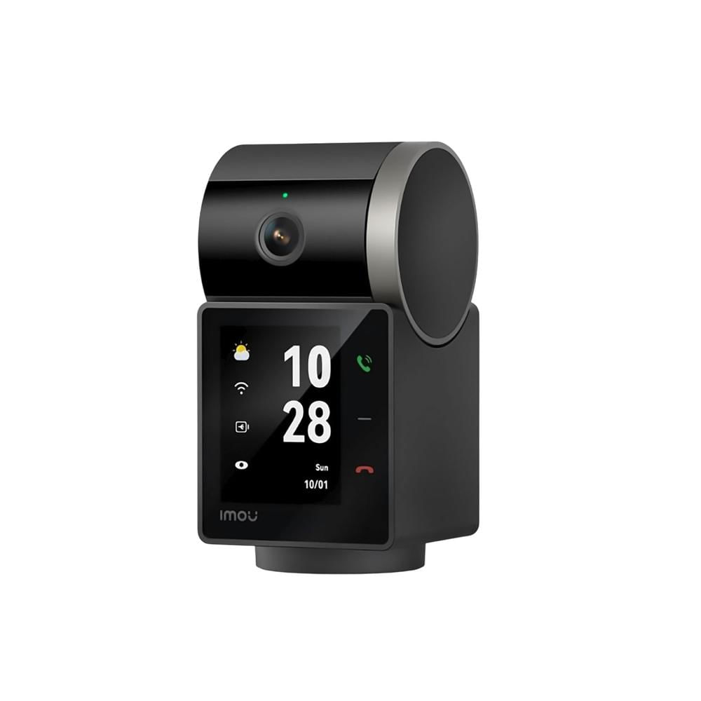 Cámara Seguridad Imou Rex VT 5MP 3K Panorámica Detección Humana Mascota Pantalla Videollamada