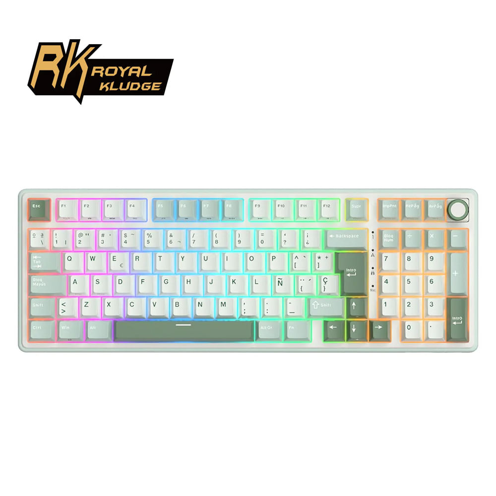 TECLADO ROYAL KLUDGE RK-R98PRO CABLEADO SKYCYAN | Oechsle - Oechsle