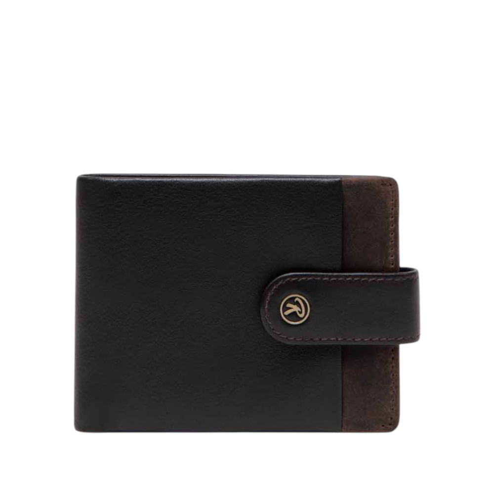 Billetera para Hombre Axis con Broche Renzo Costa Wpc 2561 Brown Mal