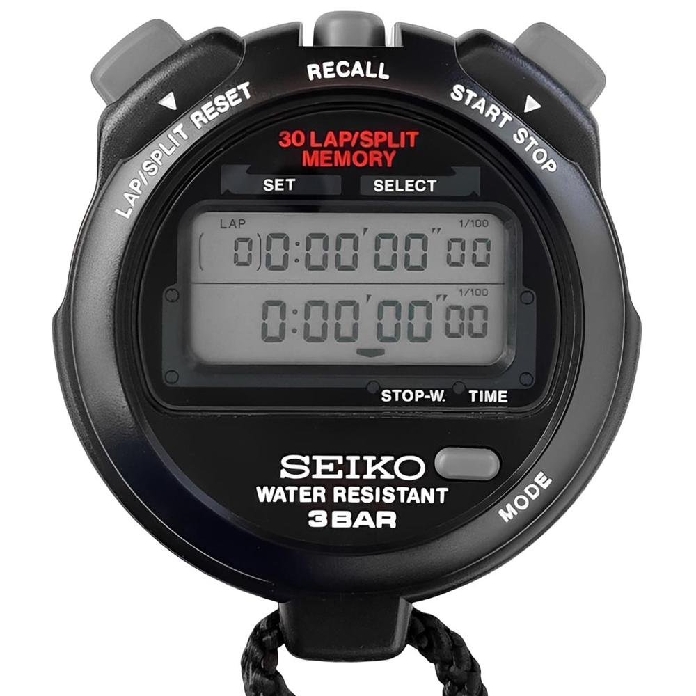 Cronómetro SEIKO S031 Rango 10 Horas 30 Memorias 01/100 Japonés