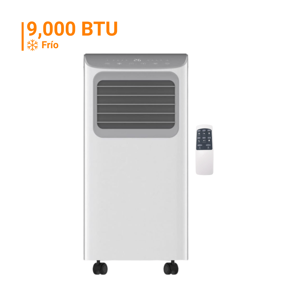 Aire Acondicionado Portátil 9000 BTU Orange On/Off Blanco Aire Acondicionado Portátil 9000 BTU Orange On/Off Blanco
