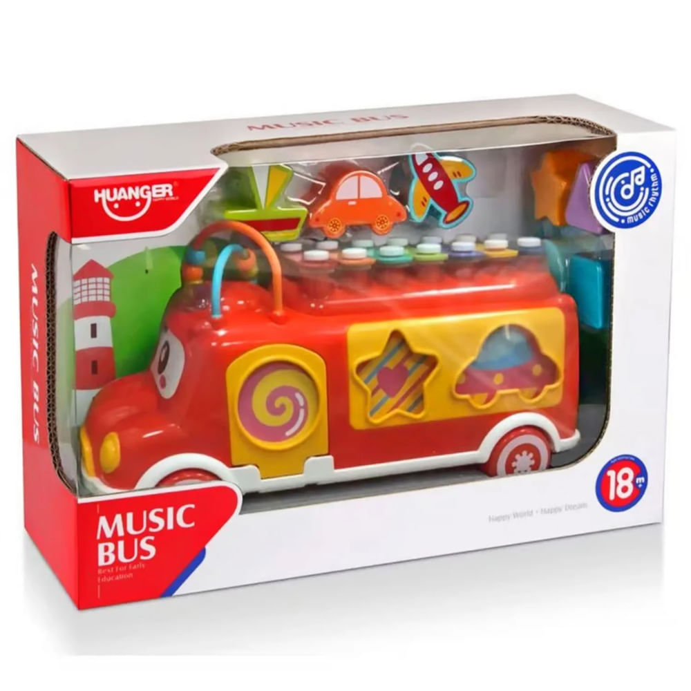 BUS DIDACTICO Y XILOFONO HUANGER HE8023
