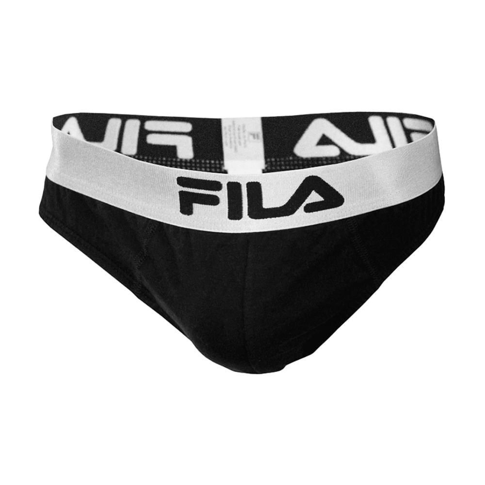 Trusa Fila Hombre Negro Talla S Trusa Fila Hombre Negro Talla S