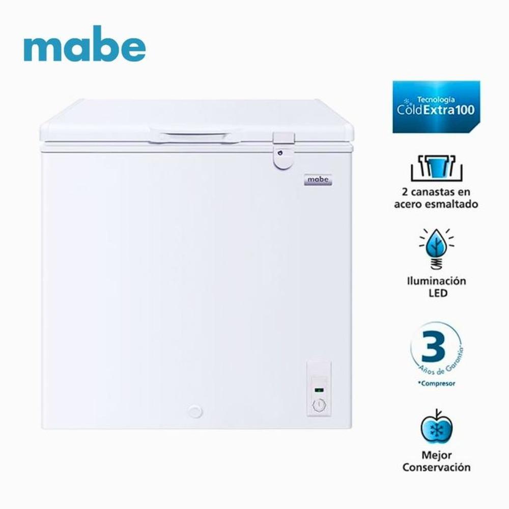 Congeladora Horizontal 198 L Netos Mabe CHM200PB3 - Blanco