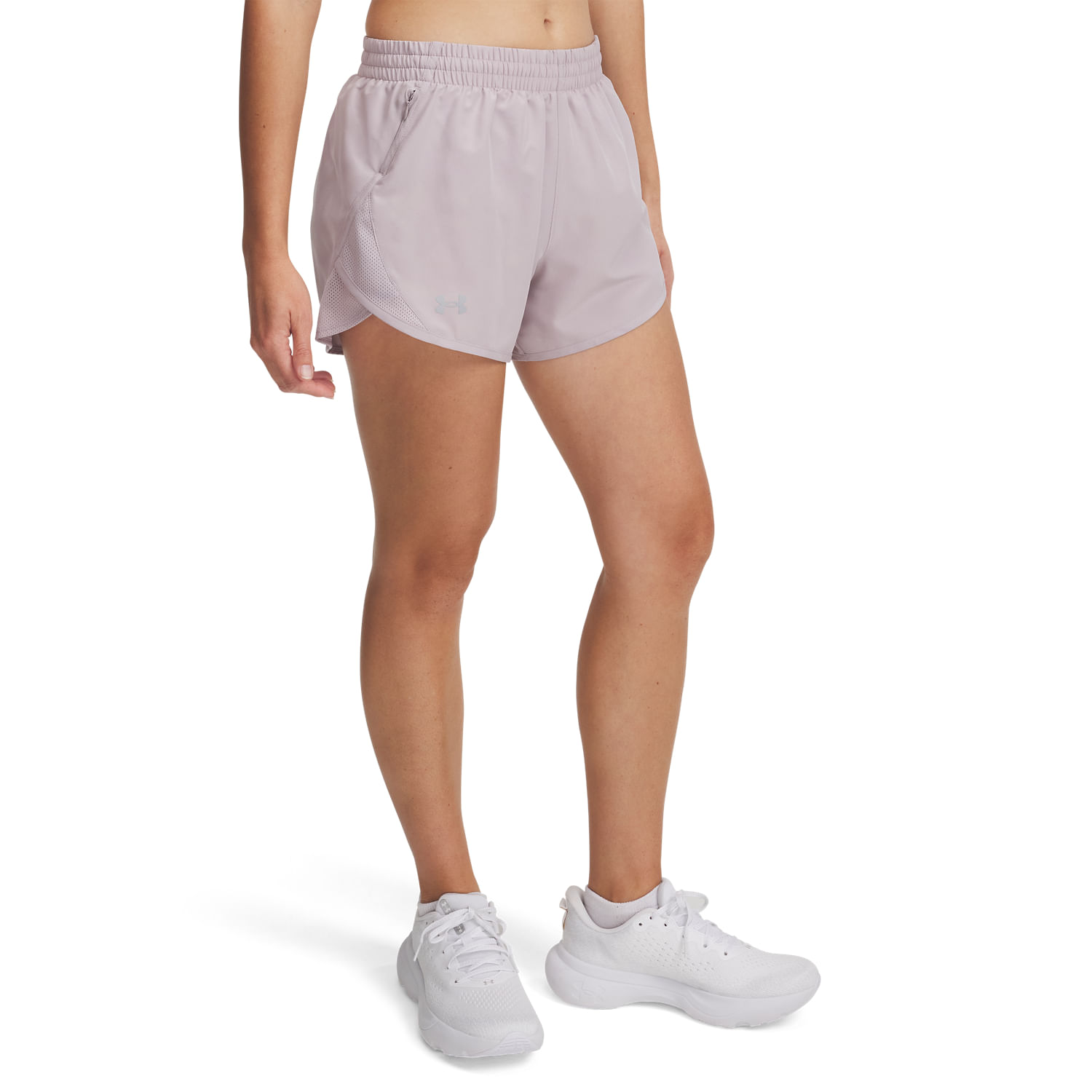 Short Deportivo Under Armour Mujer Fly By 3 1382438-009 Plomo