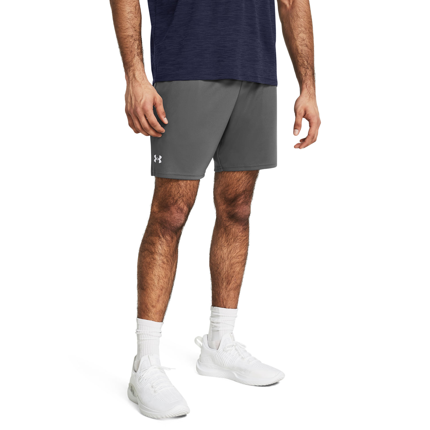 Short Deportivo Under Armour Hombre Tech 7In 1386969-025 Plomo
