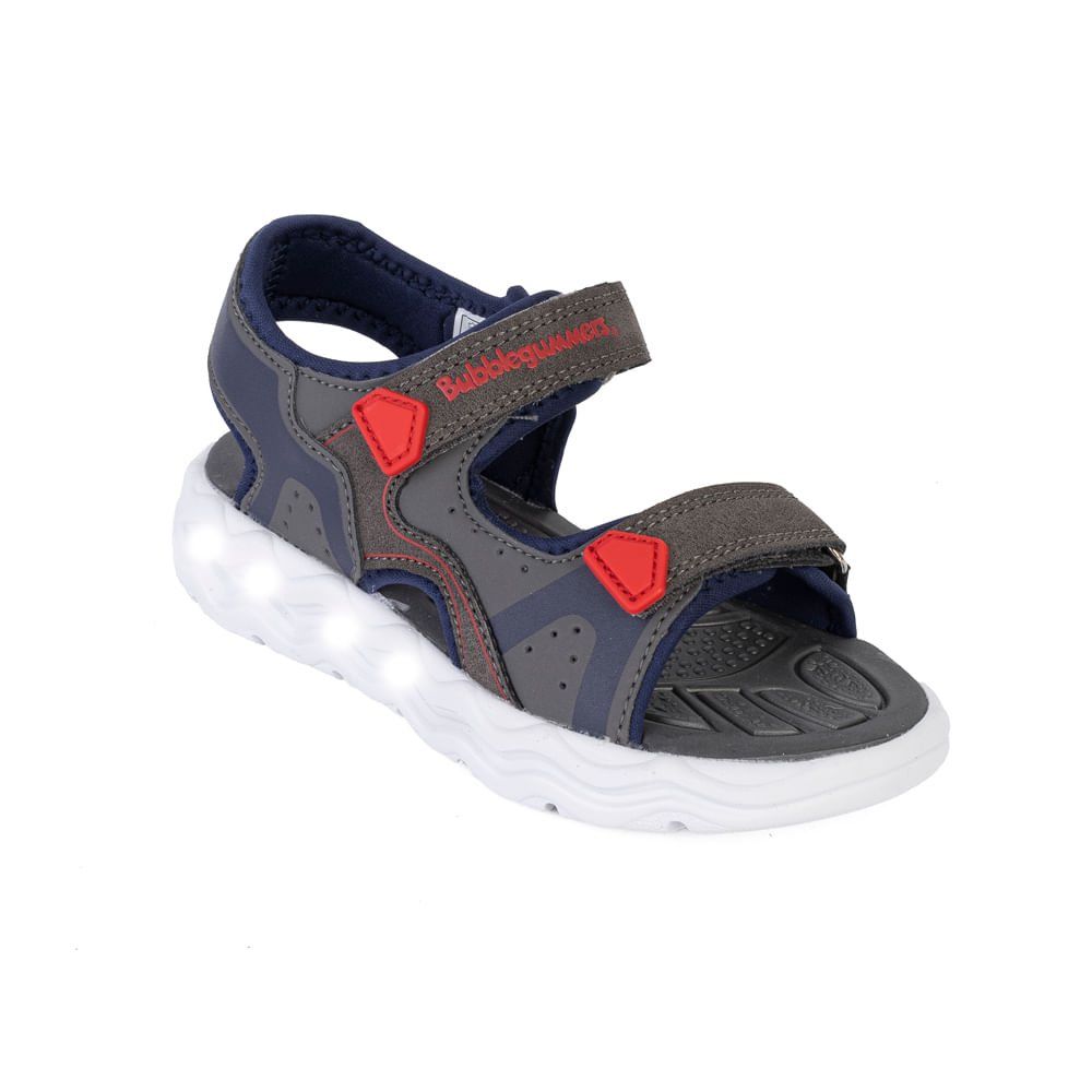 Sandalias Bubblegummers Niño 2612605 Drum Gris 27