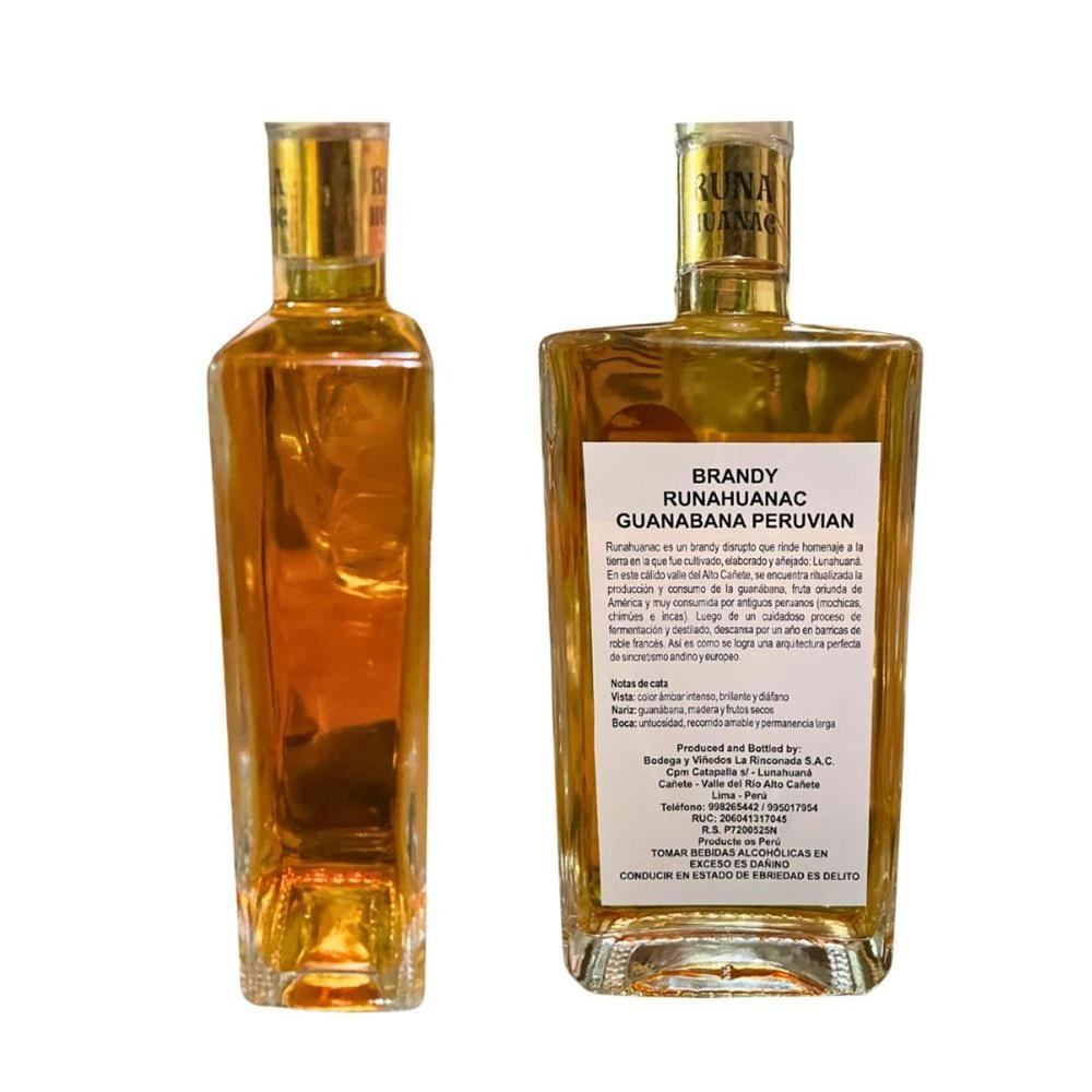 Brandy Runahuanac de Guanábana Premium Reposada 500 mL