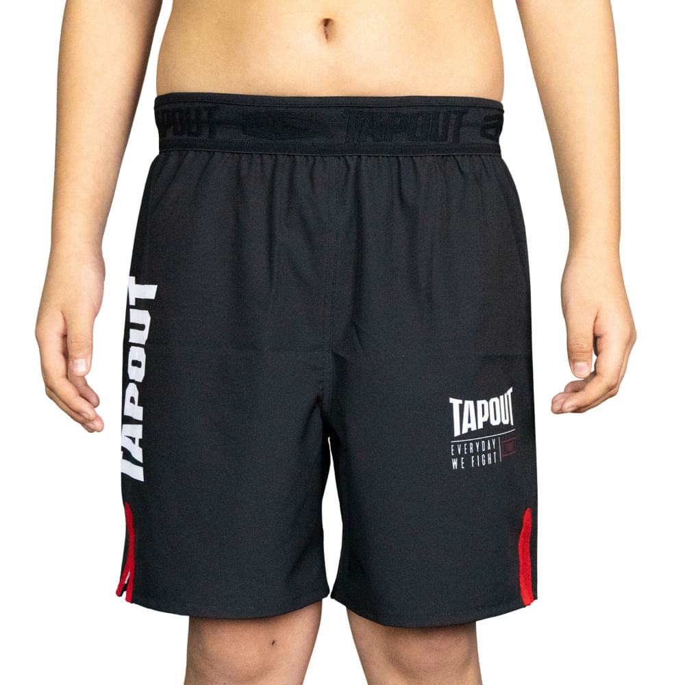 Short Deportivo Tapout Niño Jitmua Negro