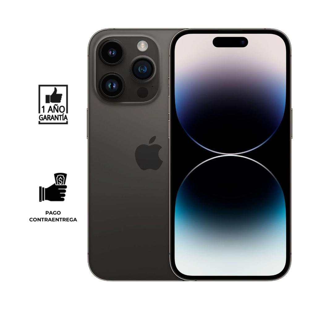 REACONDICIONADO iPhone 14 Pro Max 256gb ESIM I Grado A I color Negro Espacial