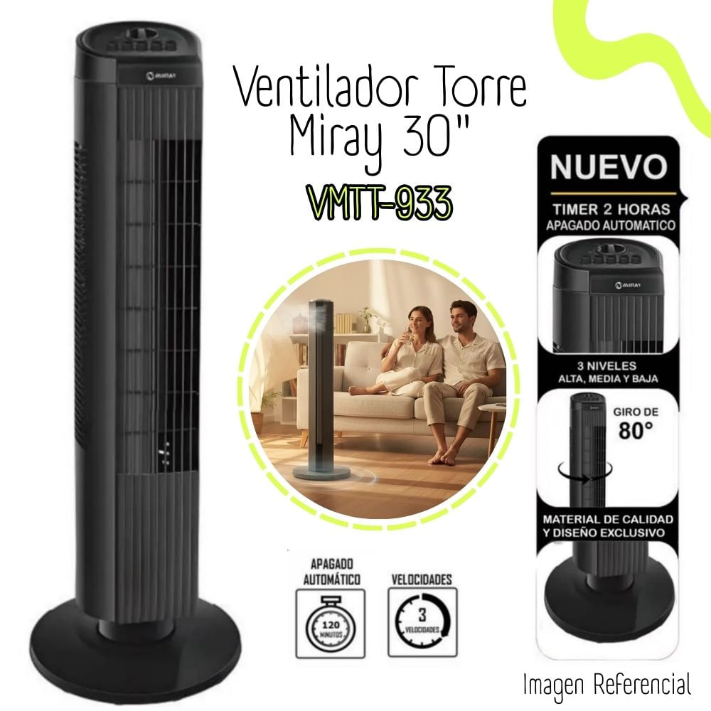 Ventilador Torre  30 VMTT-933