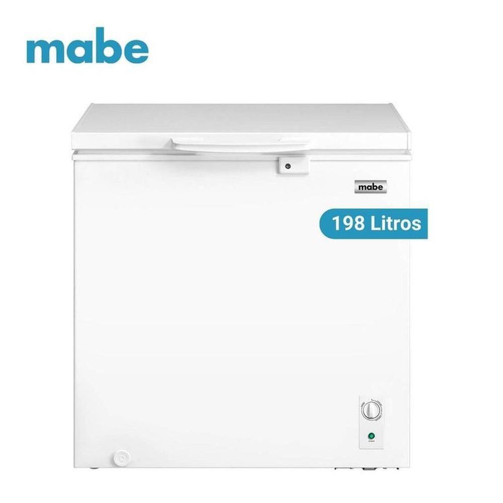 Congeladora Horizontal Mabe CHM200PB3 198 L - Blanco
