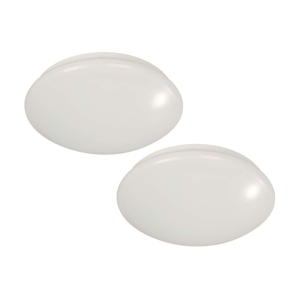Pack de 2 Plafones LED Ikelite 12W Luz Fría Blanco