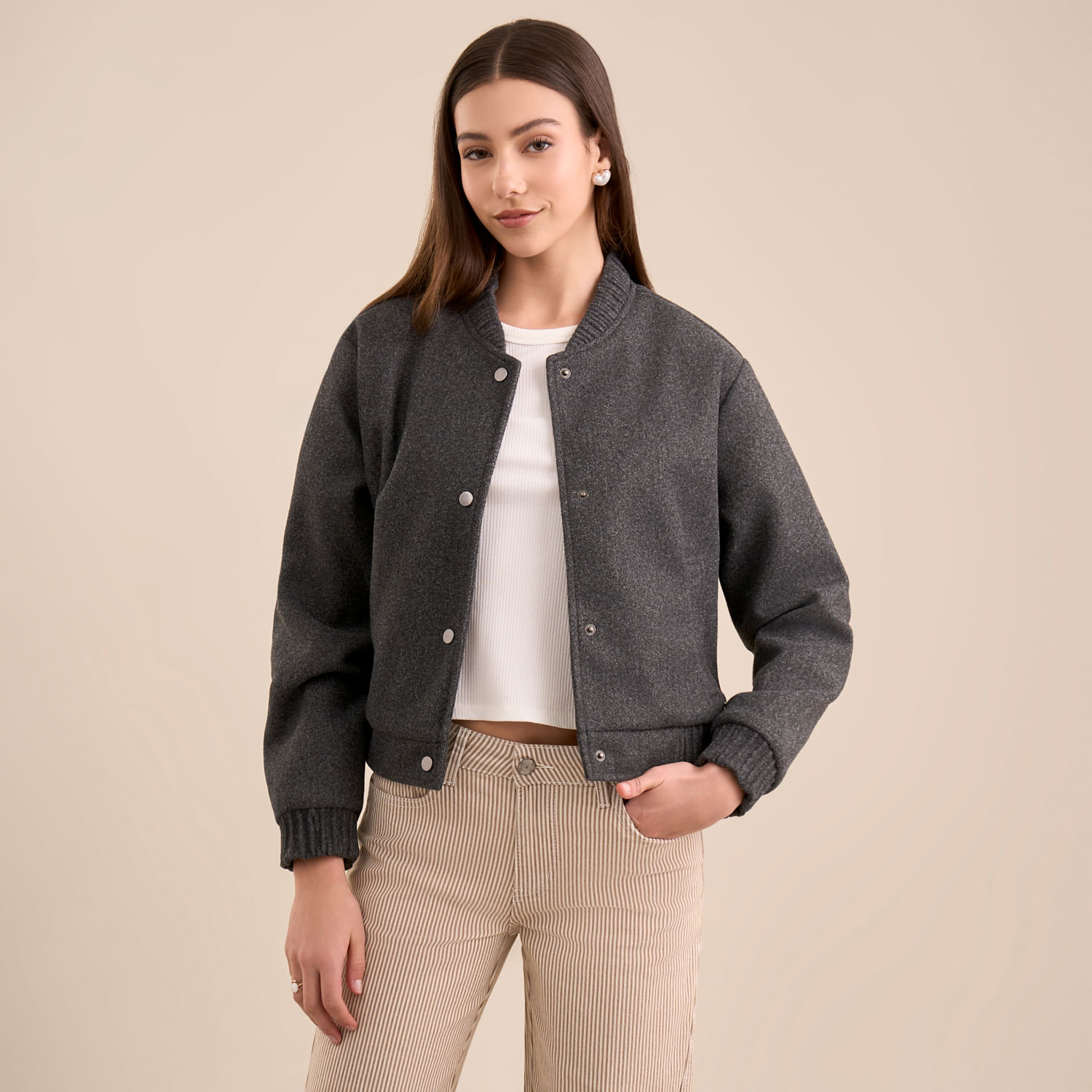 Abrigo Mujer Amc Bomber