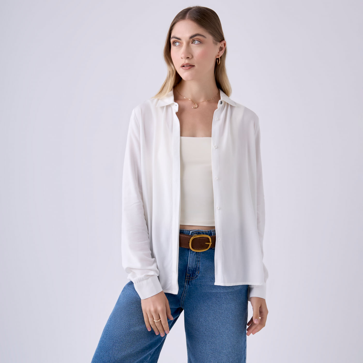 Blusa Mujer Hypnotic Viscosa Solida