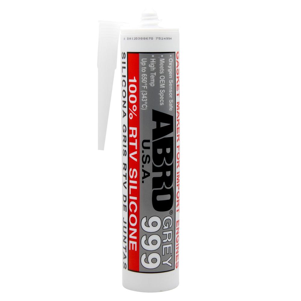 ABRO Silicona Automotriz Gris 999 9-AB-CH - 10 Oz
