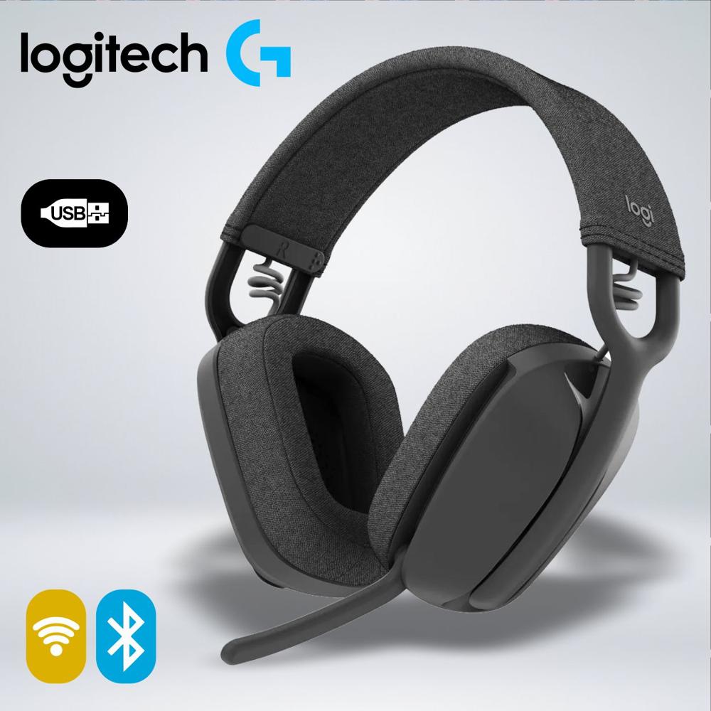 AUDIFONO LOGITECH ZONE VIBE 100 BLUETOOTH 2 MICROFONOS NEGRO
