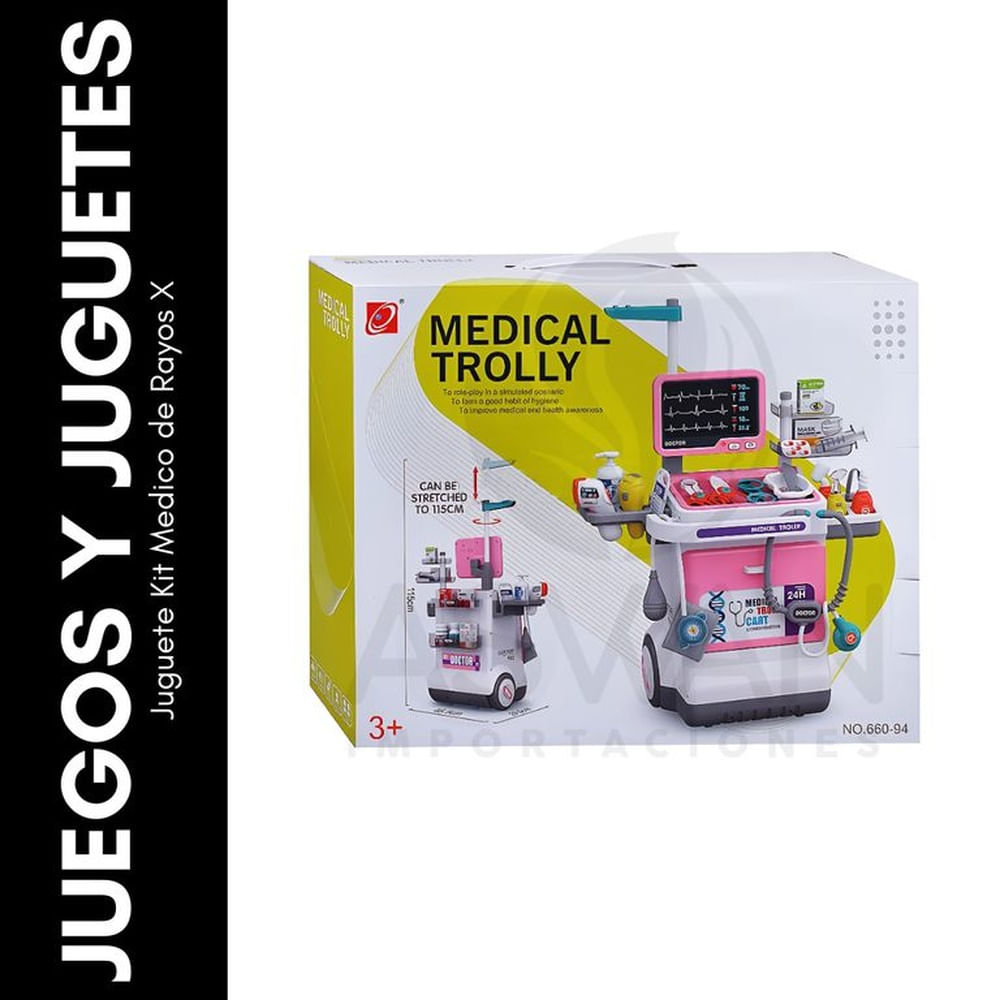 Juguete Kit Medico de Rayos X Multicolor Juguete Kit Medico de Rayos X Multicolor