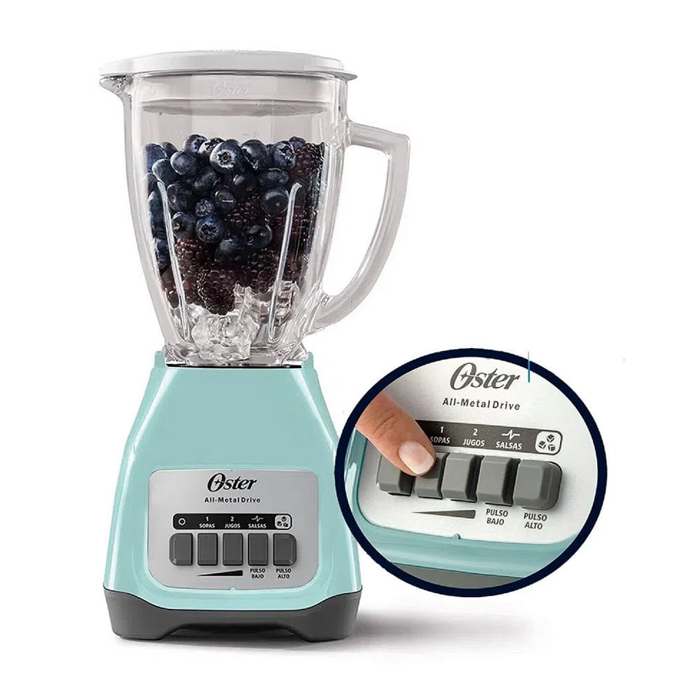 Licuadora Oster 2V más Pulso 1.5Lt BLSTKAG-VPB
