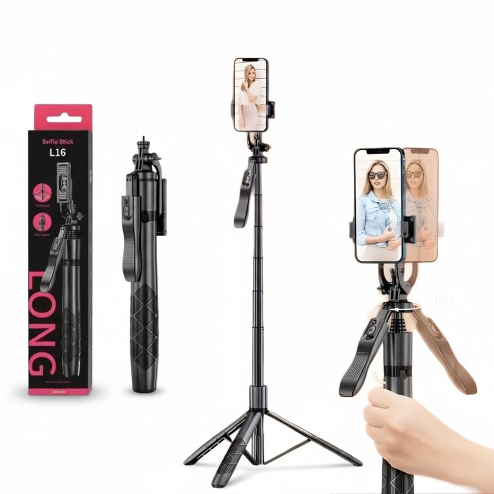 Estabilizador Trípode para Celular Cámara Profesional Selfie Stick L16 Estabilizador Trípode para Celular Cámara Profesional Selfie Stick L16