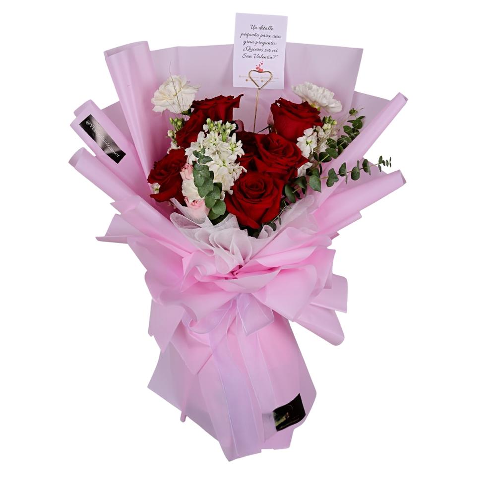 Ramo Vannia - Rosas - San valentin
