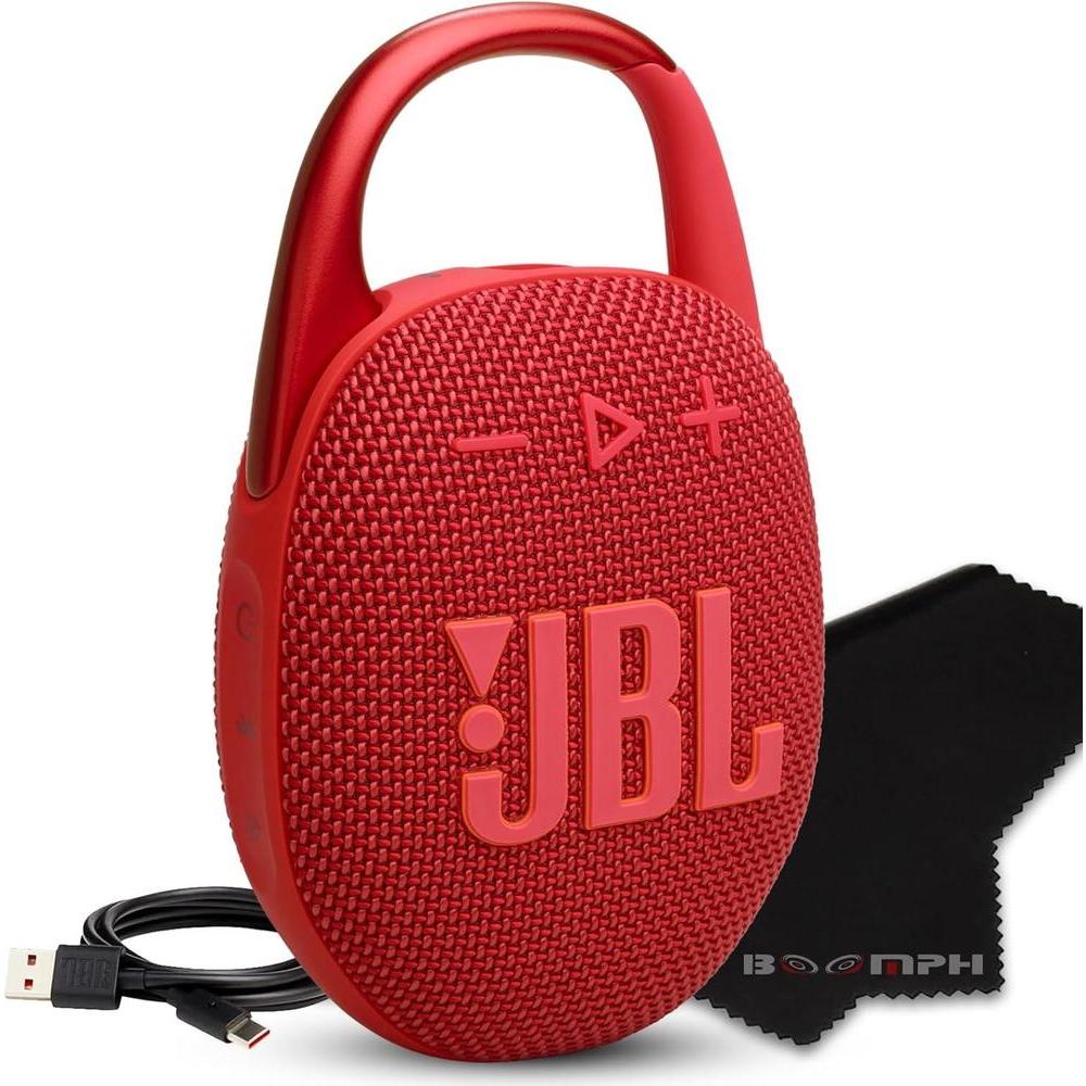 Altavoz JBL Clip 5 Rojo 7W