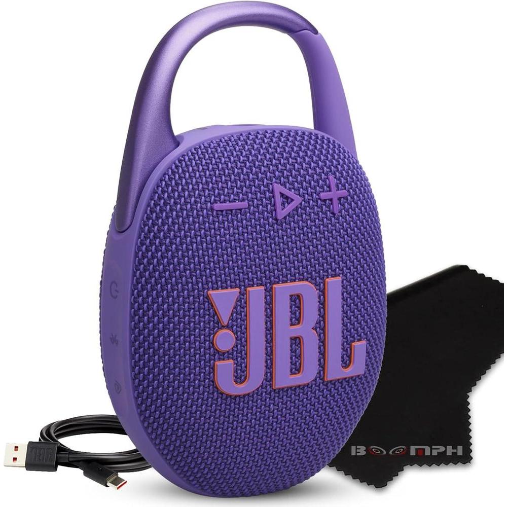 Altavoz JBL Clip 5 Púrpura 12h