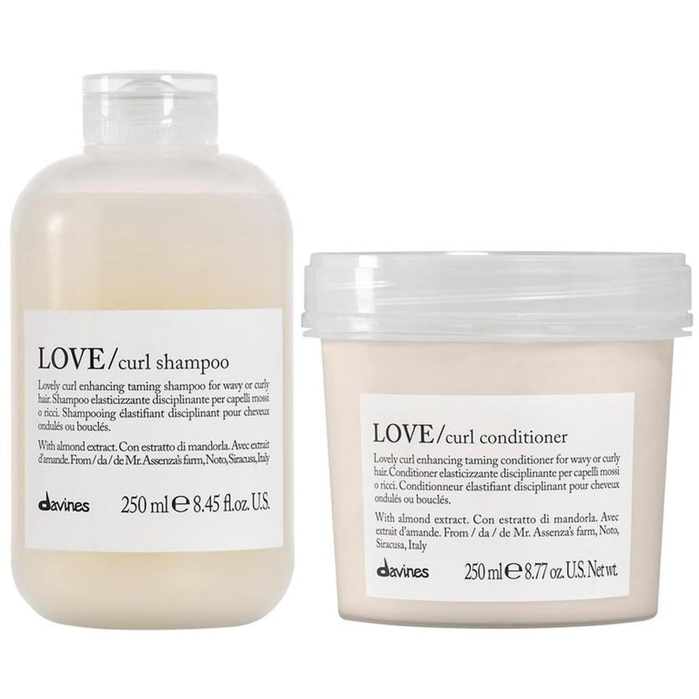 Shampoo Elastizante 250ml + Acondicionador Davines Love Curl Shampoo Elastizante 250ml + Acondicionador Davines Love Curl