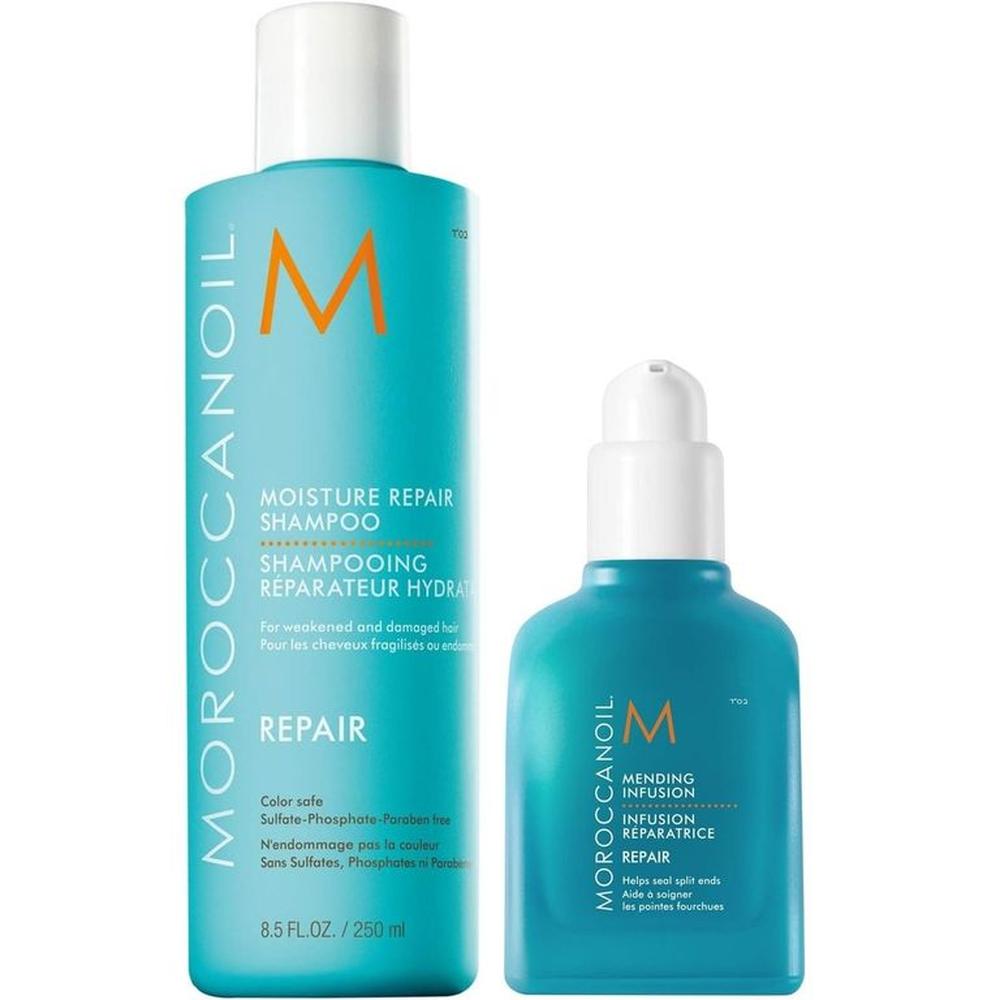 Shampoo Reparador 250ml + Infusión Moroccanoil Repair Shampoo Reparador 250ml + Infusión Moroccanoil Repair