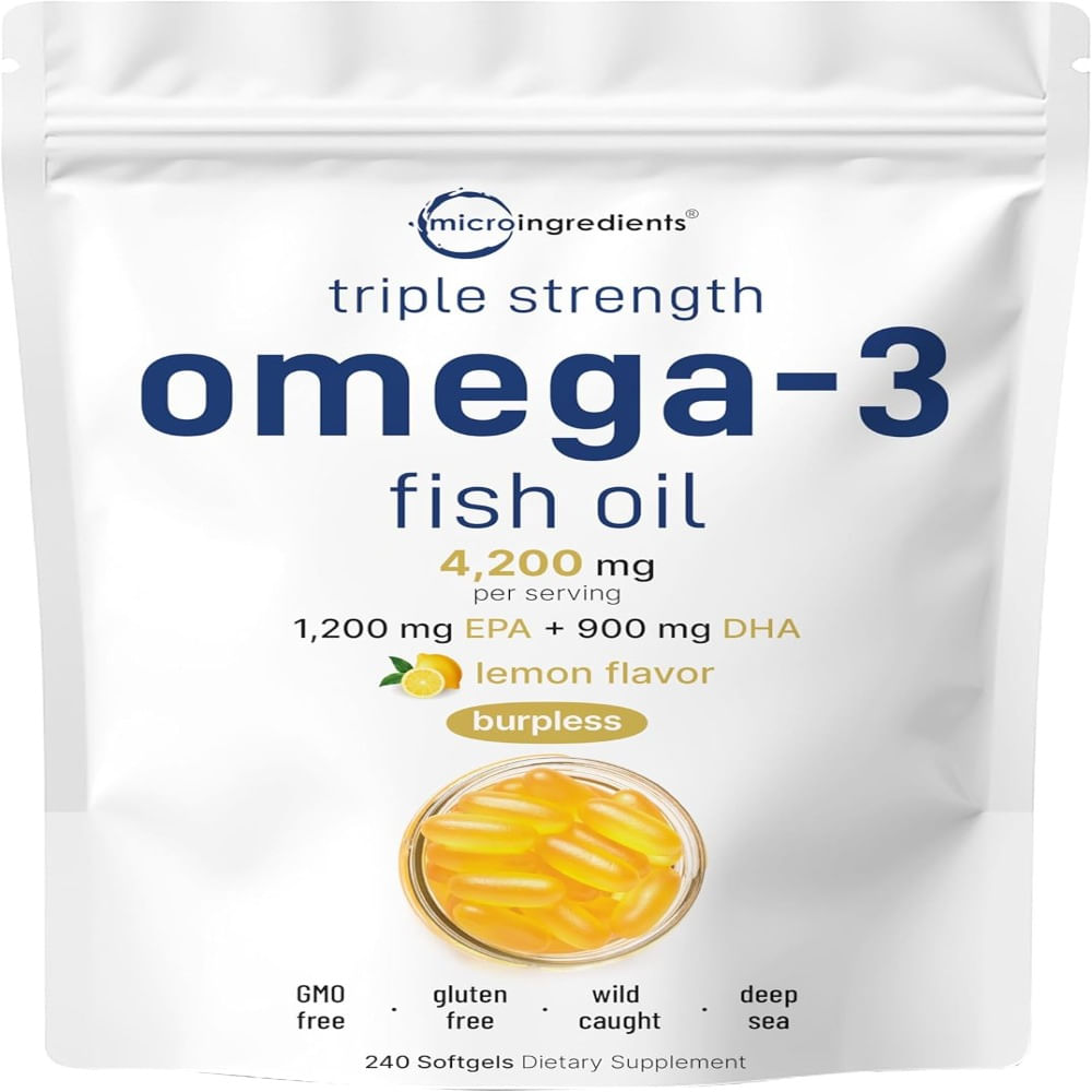 Suplementos de aceite de pescado Omega