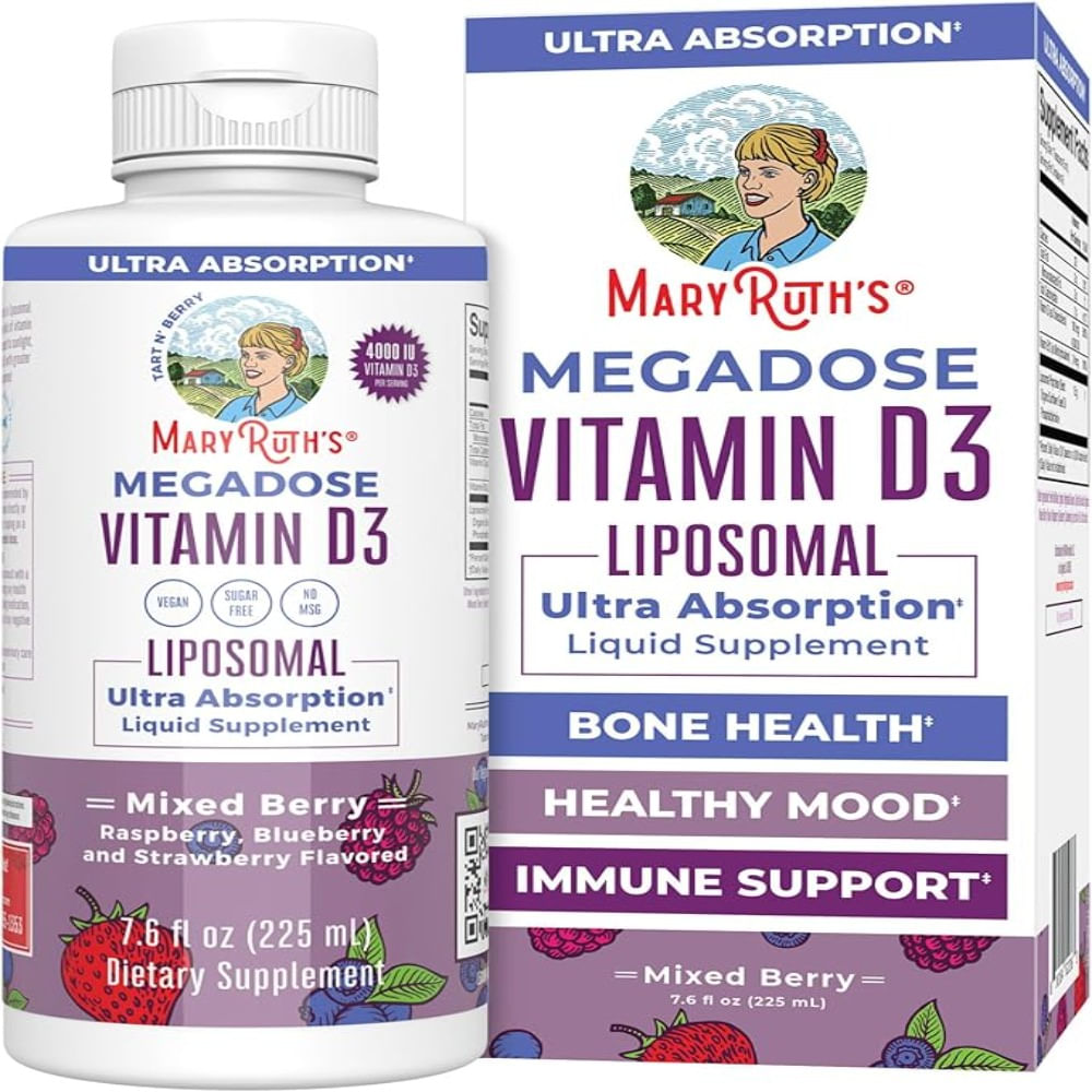 MaryRuth Megadose Vitamina D3 Liposomal