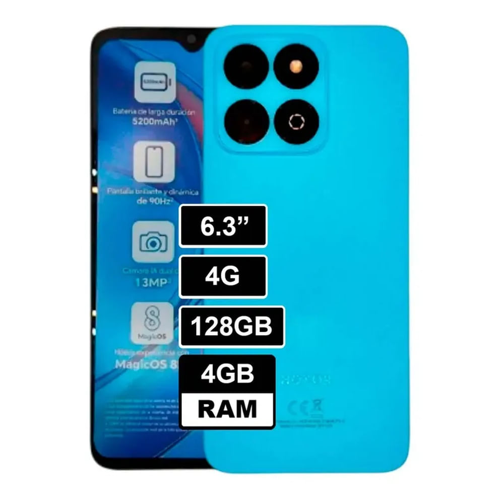 Celular HONOR PLAY 9A - 4GB RAM + 128GB AZUL
