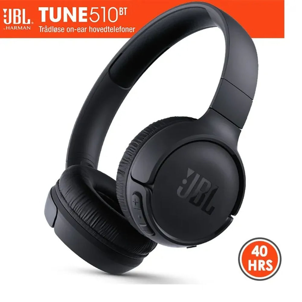 AUDIFONOS JBL TUNE 510 BT COLOR Negro - 57 HORAS