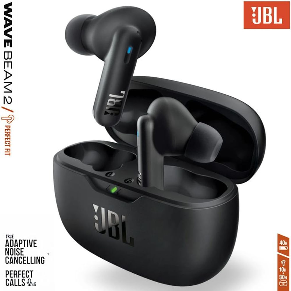 JBL Audifonos Bluetooth 5.3 ANC Multipunto VIBe BEAM 2